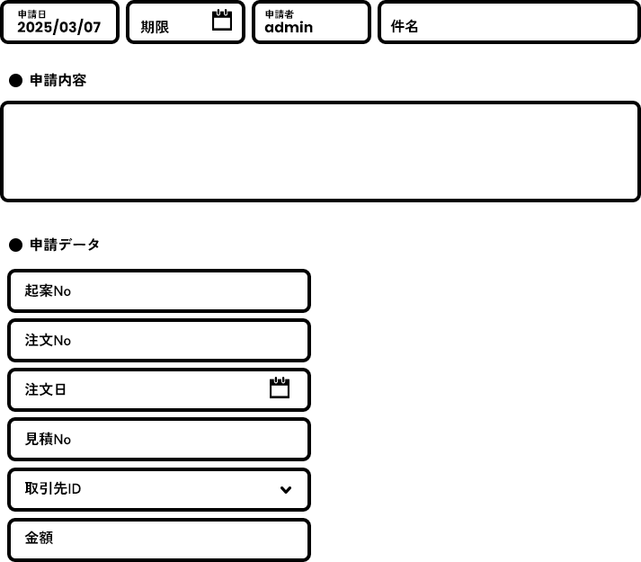 申請/承認